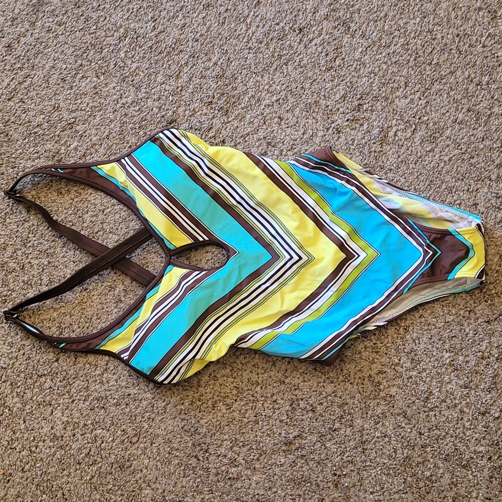 One piece bathing suit